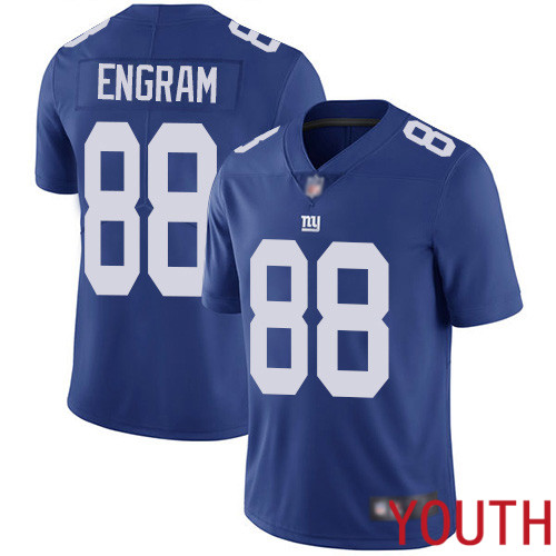 Youth New York Giants #88 Evan Engram Royal Blue Team Color Vapor Untouchable Limited Player Football NFL Jersey->youth nfl jersey->Youth Jersey